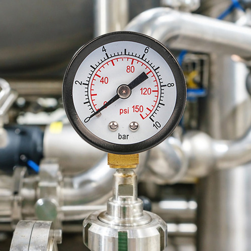 (b) Manómetro Adecuado Para Pruebas De Presión De Agua Pneum