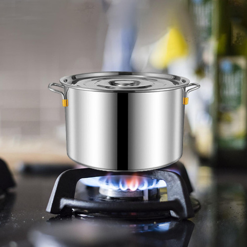 Olla Para Sopa De Acero Inoxidable, Cacerola Para Hervir
