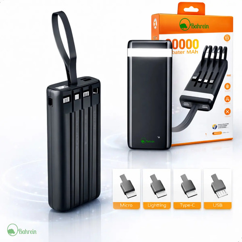 Carregador Portátil Power Bank 20.000mAh com Carregamento Turbo para Celular Bahrein