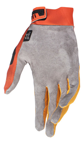 Guante Moto Leatt X-flow 2.5 Color Citrus Talle Xl