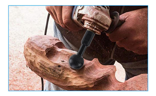 Cabeça De Esmerilhamento Giratória Esfera Rebarba 20mm