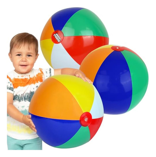Pelotas De Playa Para Niños A Granel, Grandes, Inflables, 24