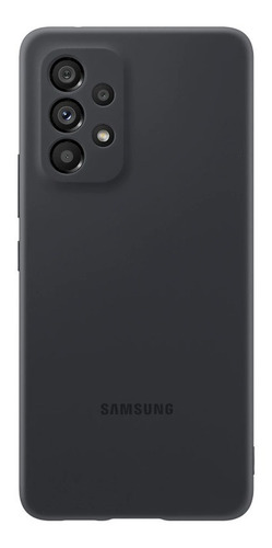 Case Samsung Galaxy A53 5g Silicone Cover Original Negro