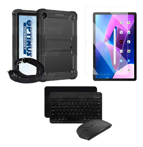 Screen + Case+ Teclado Para Tablet Lenovo M10 3rd Gen Tb-328