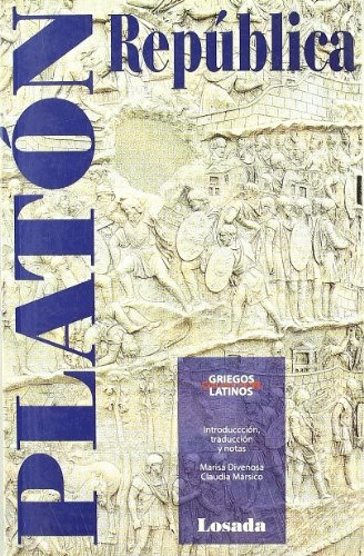 Republica, De Platón. Editorial Losada, Edición 1 En Español