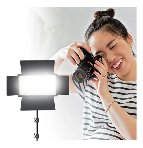 Lámpara De Panel Luz Led Iluminación De Estudio Fotografía