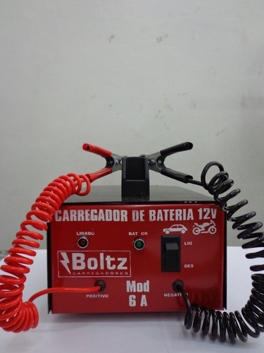 Carregador De Bateria Boltz 12v 6a Biv