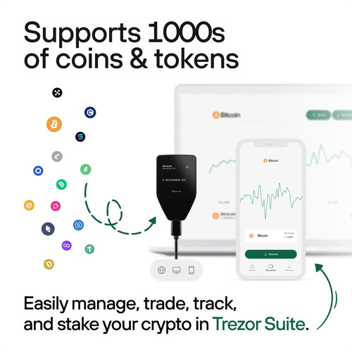 Crypto Hardware Wallet Trezor Safe 5 W/ Secure Element