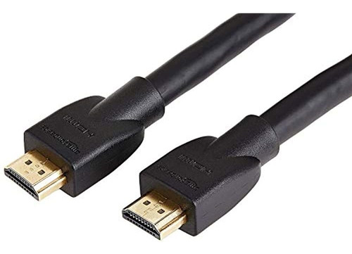 Cable Hdmi De Alta Velocidad Amazonbasics, 25 Pies, Paquete 