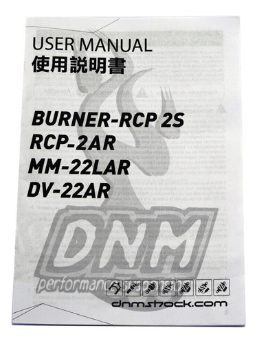Dnm Burner-rcp2s Mtb Dh Bike Rear Shock 190mm 550 Lbs, Red C
