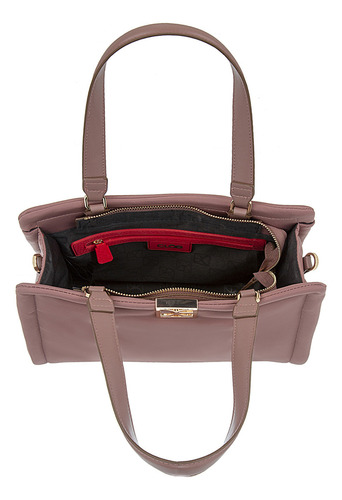 Bolsa Satchel Cloe Llaldemi Grande Color Rosa
