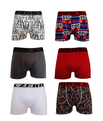 Kit 20 Cuecas Box Boxer Adulto Ideais Para Revenda + Brinde