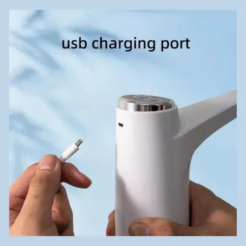 Bomba Dispensador De Agua Eléctrico Recargable Usb Botellón