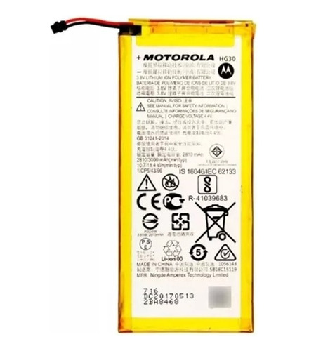 Bateria Pila Para Motorola G5s / G5s Plus / G6 Hg30