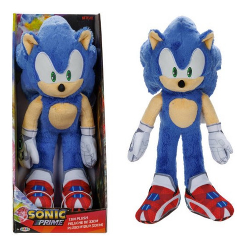 Peluche Sonic 2 El Erizo 33 Cm Original