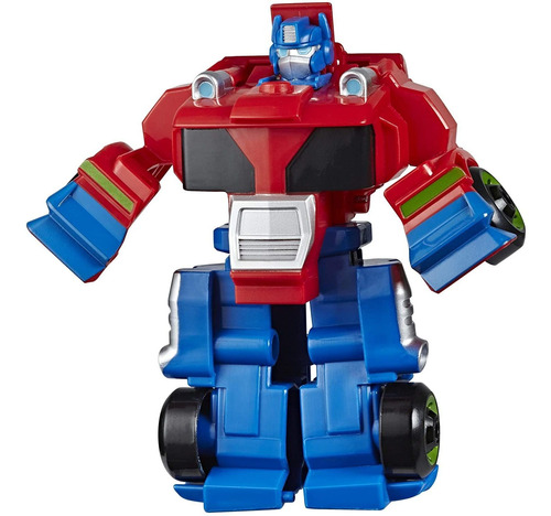 Transformers Rescue Bots Academy Optimus Prime Convertendo