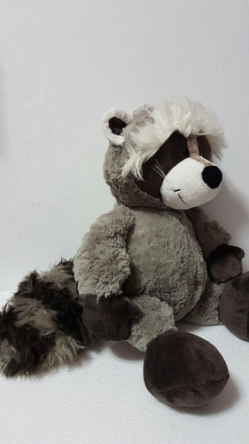 Peluche Mapache 80cm Importado Antialergico