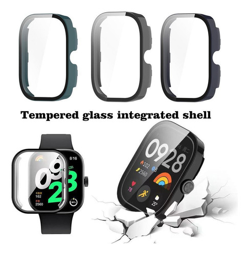 C Vidrio Y Funda Para Redmi Watch 5 Active/5 Lite, Versátil