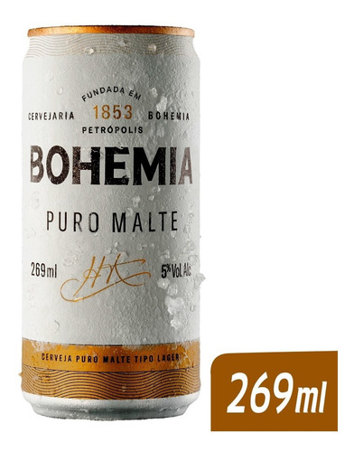 Cerveja Bohemia Lata 269ml - Unidade