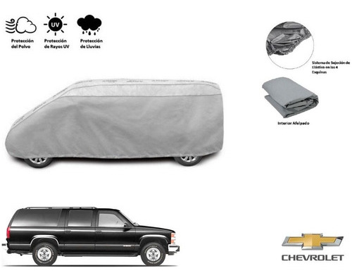 Forro Funda Cubreauto Afelpada Chevrolet Suburban 1996