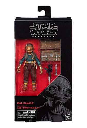 Star Wars Black Series Figura Maz Kanata Liquidacion