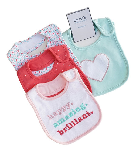 Pack De Baberos Carters Nena 