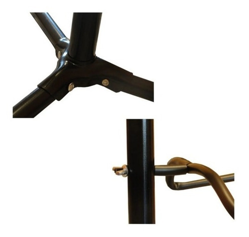 Soporte Pie Con Cuello Plegable Chromos Para Guitarra Bajo