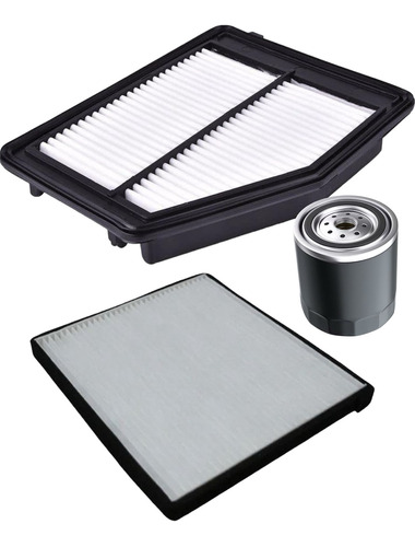 Kit X3 Filtro Aire Aceite Polen Honda Civic 2012 13 14 15 16