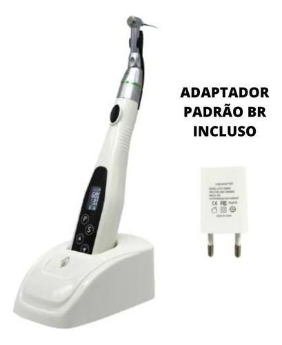 Motor Endodontia Sem Fio 16:1 Reciprocante Rotatório Led