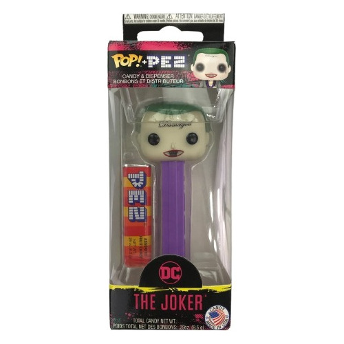 Funko Pop Pez Joker Suicide Squad Dispensador De Dulce