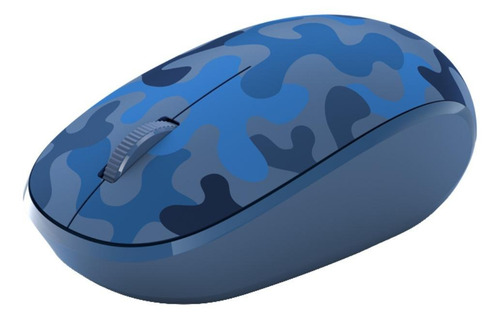 Imagem 3 de 3 de Mouse Microsoft Bluetooth 1929 Azul Camuflado