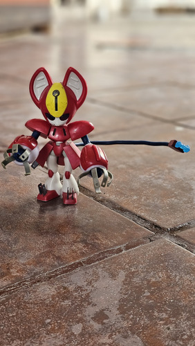 Colección Medabots Hasbro 6 1997 Cyandog Warbandit Pepercat (Usado)