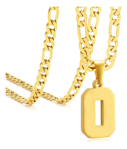 Collar Con Colgante De Número De Acero Inoxidable For Hombre