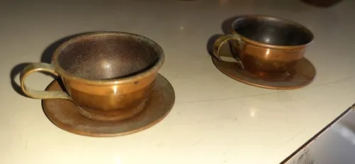 Mini Juego De Ollas De Bronce (Usado)