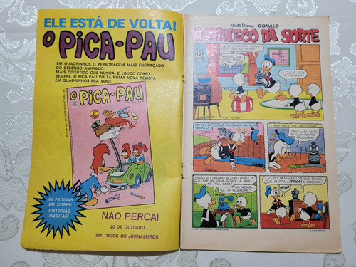 Gibi O Pato Donald N° 1198 - 25/10/74 - Editora Abril (Usado)