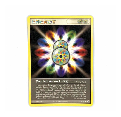 Double Rainbow Energy 88/95 - Carta Original Pokémon