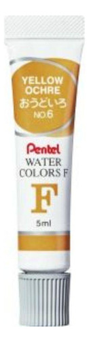 Aquarela Pentel Arts Tubo 6 Yellow Ochre 5ml