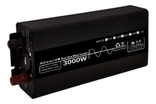 24v 110v 3000w Inversor Amorfo De Onda Sinusoidal Pura