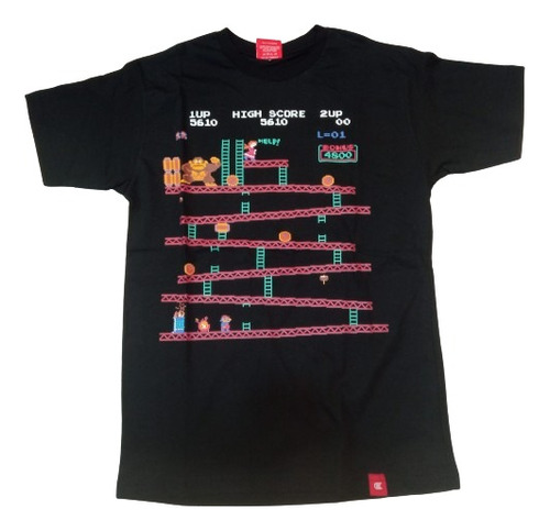 Remera  Donkey Kong Gamer Videojuegos Calidad Premium