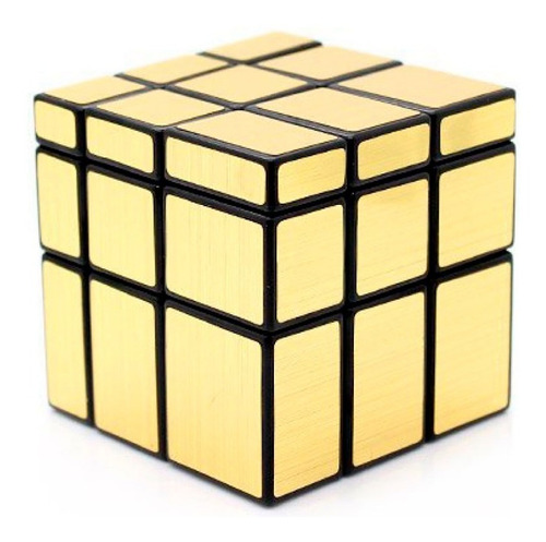 Cubo Rubik Mirror Transformers Cubo Magico Dorado Relieves