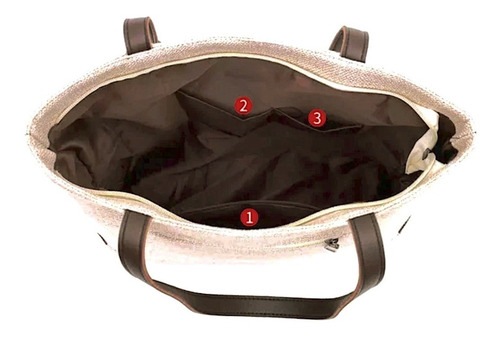Bolsa Feminina Em Lona De Algodão