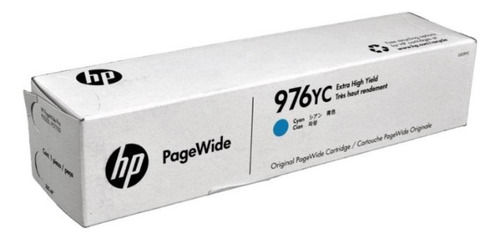 Cartucho De Tinta Hp Cian 976yc Pagewide P55250, P57750