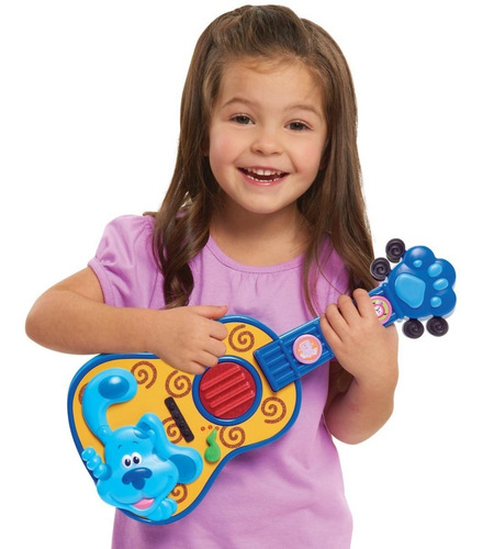 Imagen 5 de 5 de Guitarra Con Luces Y Sonidos Juguete Para Niños