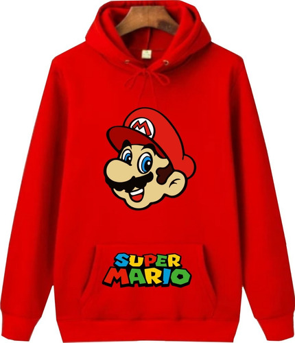 Buzo Saco O Hoodie De Mari Bros Para Niños Y Adultos