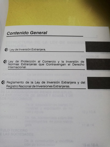 Ley Inversión Extranjera 2004 Reglamento (Usado)