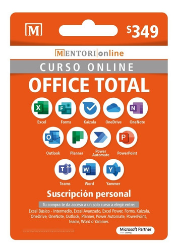 Curso Online Microsoft Office 365 | Meses sin intereses