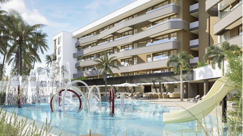 Apartamentos En Venta En Punta Cana, 1 Habitación, Con Ameni