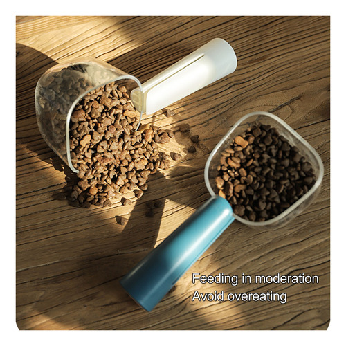 Cuchara Para Comida Para Mascotas Y Gatos, Mango Largo, Clip