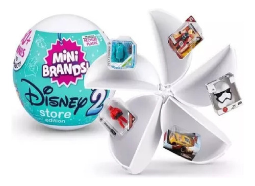 5 Surprise Disney Mini Brands Exclusiva De Disney Store Pza