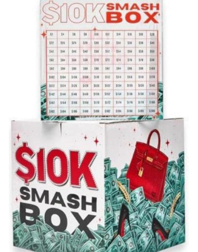 Alcancía Smash Saver, Práctica Alcancía 15cmx15cm Rojo